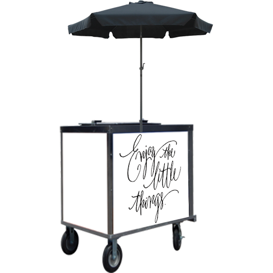 wedding ice cream cart rental