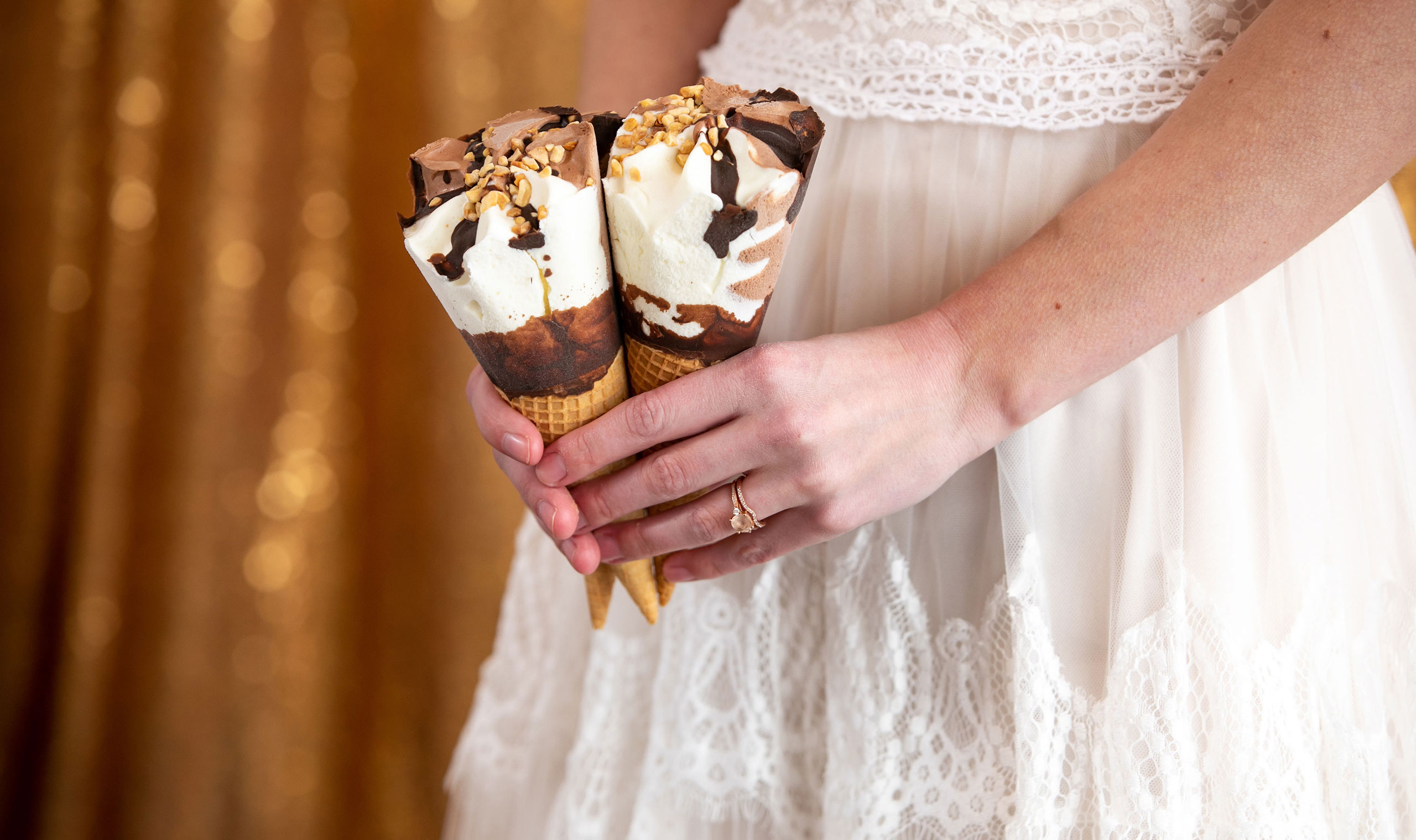 wedding ice cream carts